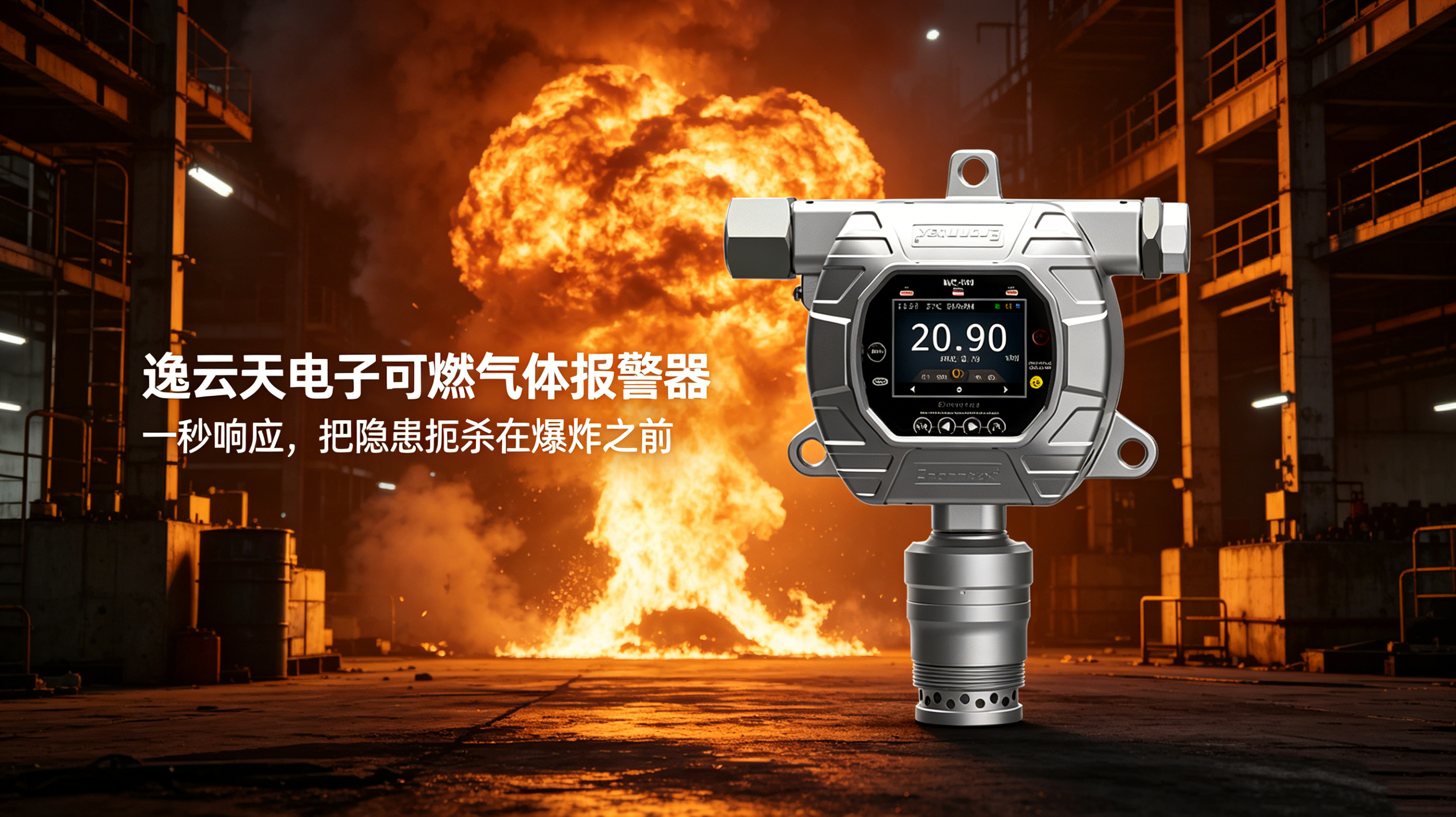可燃气体报警器检测过程中突然死机，该怎么办?