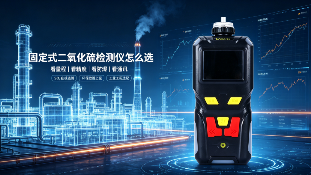 选购固定式二氧化硫检测仪别瞎买！看懂这几个核心参数就够了