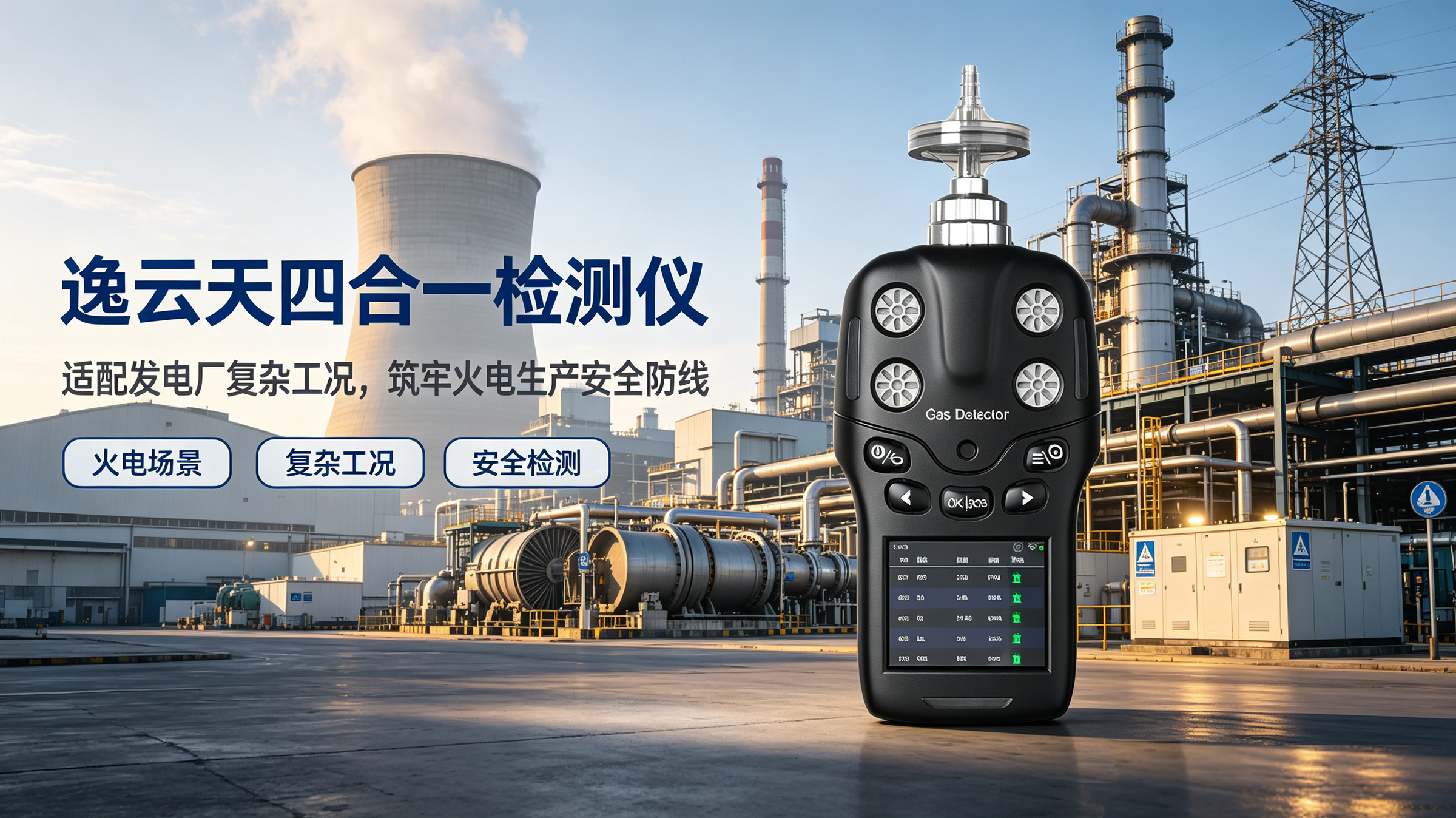 适配发电厂复杂工况，探花视频观看在线视频下载四合一检测仪筑牢火电生产安全防线